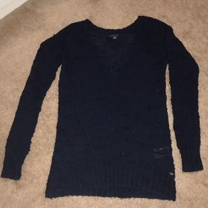 Navy Sweater